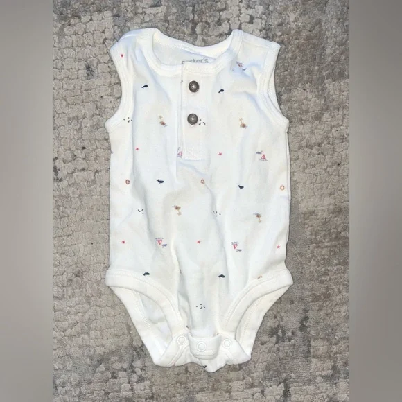 Carters tank top onesie size 3 months - Picture 1 of 3